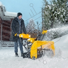 Бензиновая снегоуборочная машина SBL 711DT PRO, 420cc, гусеницы, эл.старт, блок. дифф.  Denzel