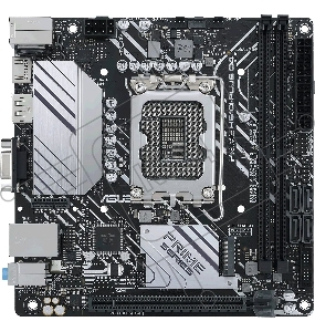 Материнская плата Asus PRIME H610I-PLUS D4-CSM Soc-1700 Intel H610 2xDDR4 mini-ITX AC`97 8ch(7.1) GbLAN+VGA+HDMI+DP