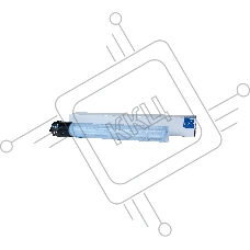 Картридж лазерный NVP совместимый NV-TN-324/TN-512 Голубой для Konica Minolta Bizhub С258/C308/C368/C454/C554 (26000k)