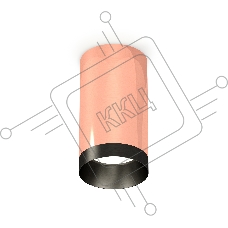 Светильник Ambrella Light XS6326004 PPG/PBK золото розовое полированное/черный полированный MR16 GU5.3 (C6326, N6131)