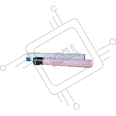 Картридж лазерный NVP совместимый NV-TN-324/TN-512 Magenta для Konica Minolta Bizhub С258/C308/C368/C454/C554 (26000k)
