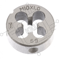 Плашка СИБРТЕХ М10x1,0 мм77024