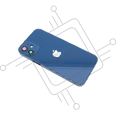 Задняя крышка (корпус) в сборе с рамкой для Apple iPhone 12 Mini синяя