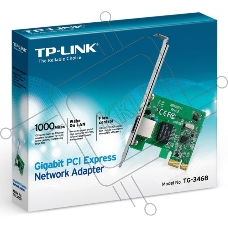 Сетевая карта TP-Link TG-3468 SOHO  32bit Gigabit PCIe, Realtek RTL8168B chipset