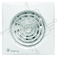Вентилятор вытяжной SOLER&PALAU Silent-100 CZ 8 Вт. Установочный д 98мм. 95 м3/час