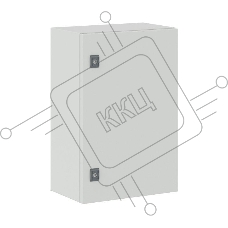 Шкаф ST с монтаж. платой 600х400х250мм от IP65-до IP66 IK10 ДКС R5ST0649