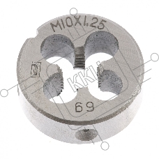 Плашка СИБРТЕХ М10x1,25 мм77025