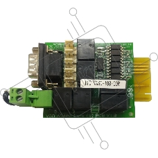 Релейная карта  POWERCOM AS400 mini, сухие контакты с гальванической развязкой, для ИБП серий MAS/MRT/MAC./ Powercom AS400 mini dry contact I/O card for MAS/MRT/MAC.