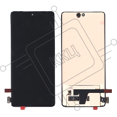 Дисплей для V27 (V2246) 5G в сборе с тачскрином черный Amoled