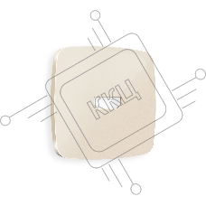 Лицевая панель OMEGA (Бежевый глянец) для HDMI розетки QUANT OP3140