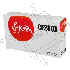 Картридж лазерный Sakura CF280X для HP LJ 400M/401DN,M425, черный, 6900 к.