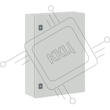 Шкаф ST с монтаж. платой 700х500х200мм от IP65-до IP66 IK10 ДКС R5ST0752