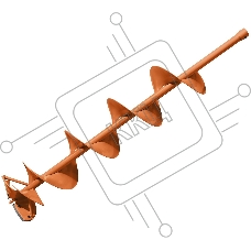 Бур для мотобуров Carver IDB-200 (01.003.00058)