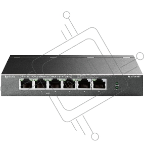 Коммутатор TP-Link 4-port 10/100Mbps Unmanaged PoE+ Switch with 2 10/100Mbps uplink ports, meta case, desktop mount, 4 802.3af/at compliant PoE+ port, 2 10/100Mbps uplink ports, DIP switches for Extend mode, Isolation mode and Priority mode, up to 250m Po