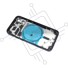 Задняя крышка (корпус) в сборе с рамкой для Apple iPhone 12 Mini черный