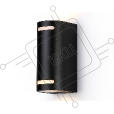 Светильник Ambrella light ST3744/2 BK черный IP54 GU10/2 max 35W 150*68*92