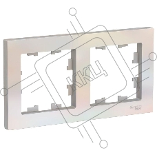 Рамка 2-м ATLAS DESIGN универс. жемчуг SchE ATN000402