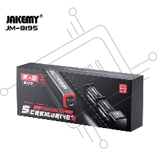 Компактная Отвертка со сменными насадками Jakemy JM-8195 20 в 1