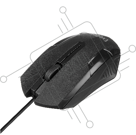 Мышь ExeGate EX279941RUS SH-9025 (USB, оптическая, 1000dpi, 3 кнопки и колесо прокрутки, длина кабеля 1,35м, черная, RTL)