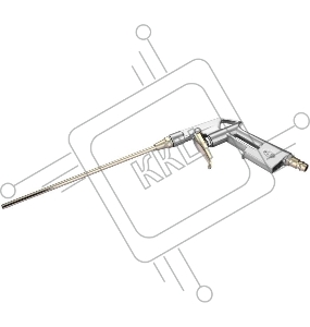 Пистолет продувочный Deko DKDG03 100л/мин соп.:190мм серебристый