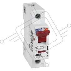 Выключатель нагрузки модульный OptiDin BM63PL-140-УХЛ3 (ВМ63PL) КЭАЗ 328157
