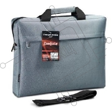 Сумка ExeGate EX205136RUS Start  S15 Grey, серая, полиэстер, для ноутбуков до 15.6
