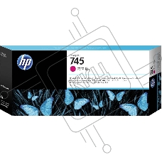 Картридж HP 745 300-ml пурпурный Ink Cartridge