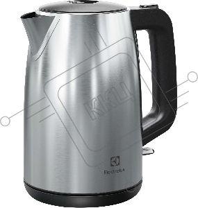 Электрический чайник Electrolux E3K1-3ST Нержавеющая сталь, 2200 Вт, 1,7 л, открывание крышки одной рукой, съемный фильтр, защита от перегрева