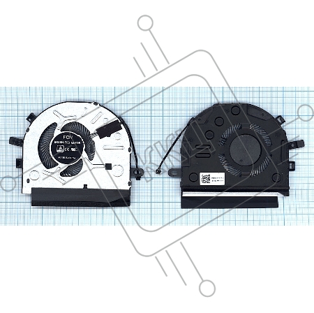 Вентилятор (кулер) для ноутбука Lenovo IdeaPad 320S-14IKB 520S-15IKB / Yoga 520-14IKB