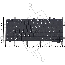Клавиатура для ноутбука Fujitsu-Siemens Amilo Si3655 черная