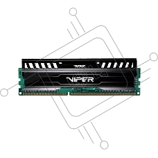 Оперативная память Patriot Viper 3, DDR3, 8GB (1x8 GB), 1600 MHz, CL10, радиатор, черный