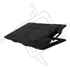 Теплоотводящая подставка Zalman ZM-NS2000 для ноутбуков 17“, размеры: 375 x 275 x 26.7 ~ 51.3 mm, интерфейс: USB2.0 x 3, USB Input x 1, вентилятор 200мм