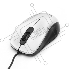 Мышь проводная Gembird MOP-100-S серебристый, 1000 dpi, USB, кнопки - 3