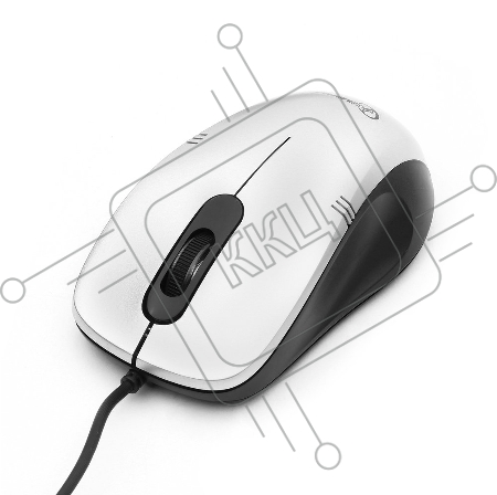 Мышь Gembird MOP-100-S, серый, USB, 1000DPI