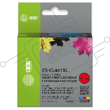 Картридж струйный Cactus CS-CL441XL многоцветный (18мл) для Canon Pixma GM2040/4040/GM2140/2240