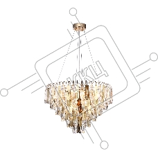 Светильник Ambrella light TR5258/11 SGD/CL золото/прозрачный E27*11 max 40W D600*400