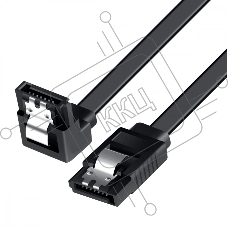 Кабель SATA (M)-SATA (M) 0.5M 00-00035631 черный GoPower