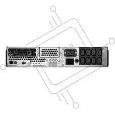 Источник бесперебойного питания APC Smart-UPS SMT3000RMI2UNC 2700Вт 3000ВА черный