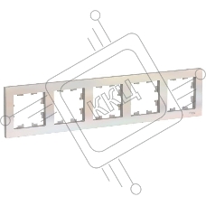 Рамка 5-м ATLAS DESIGN универс. жемчуг SchE ATN000405