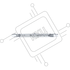 Лампа галогенная линейная Navigator 94221  КГ J117mm  500W R7s 230V 2000h