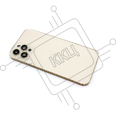Задняя крышка (корпус) в сборе с рамкой для Apple iPhone 12 Pro Max золотая