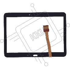 Сенсорное стекло (тачскрин) для Samsung Galaxy Tab 4 10.1 SM-T530 черное