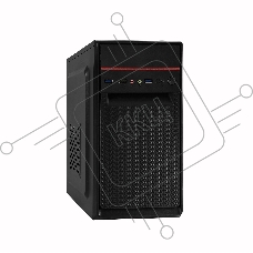 Компьютерный корпус Minitower ExeGate BAA-107U Black, mATX, <без БП>, 1*USB+2*USB3.0, Audio