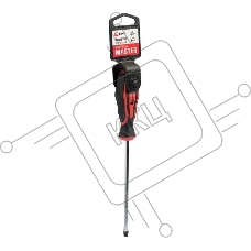 Отвертка SL5.5х125мм Master Basic EKF sl-5.5-125-mas