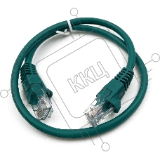 Патч-корд Buro cat5E molded 0.5м зеленый RJ-45 (m)-RJ-45 (m)
