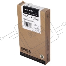 Картридж струйный Epson C13T603100 черный (220 мл) для Epson Sty Pro 7800/9800/7880/9880