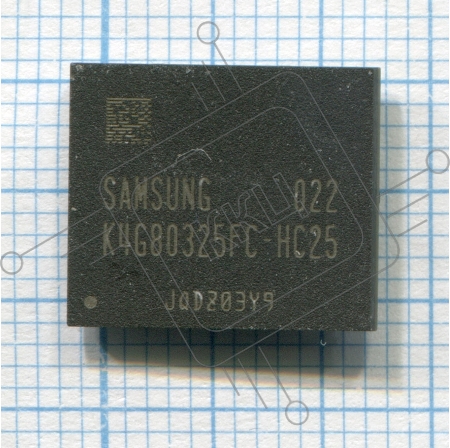 Видеопамять GDDR5 1GB Samsung K4G80325FC-HC25