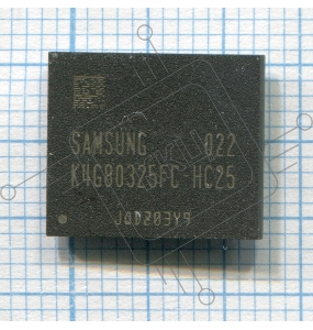 Видеопамять GDDR5 1GB Samsung K4G80325FC-HC25