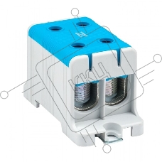 Клемма силовая вводная двойная КСВ 16-95 синяя EKF PROxima plc-kvs2-16-95-blue EKF
