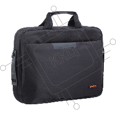 Сумка ExeGate EX264610RUS Office F1595 Black, черная, полиэстер, для ноутбуков до 15.6